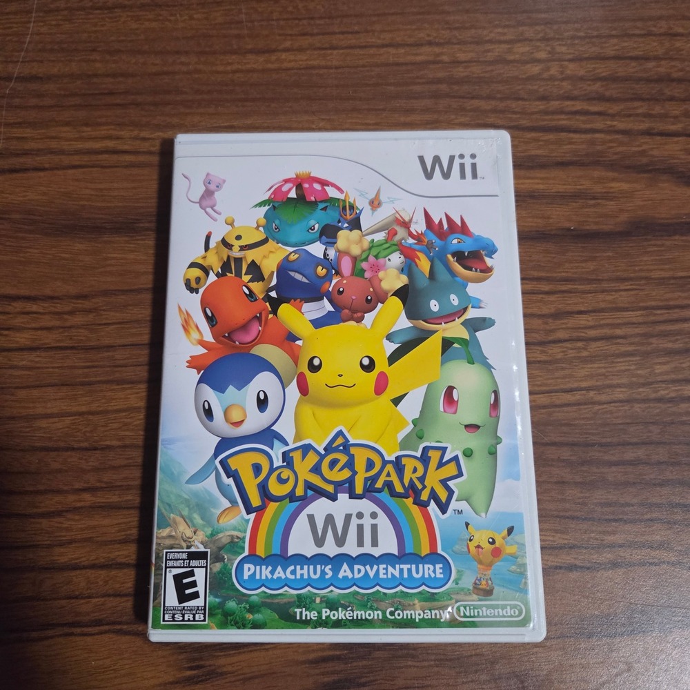 PokePark Wii Pikachu's Adventure Nintendo Wii Game CIB RVL-RBAE-USA